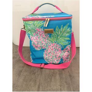 Lilly Pulitzer NWT Insulated Wine Carrier Cooler NEW